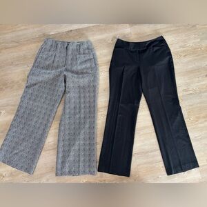 2 Pair White House Black Market Pants